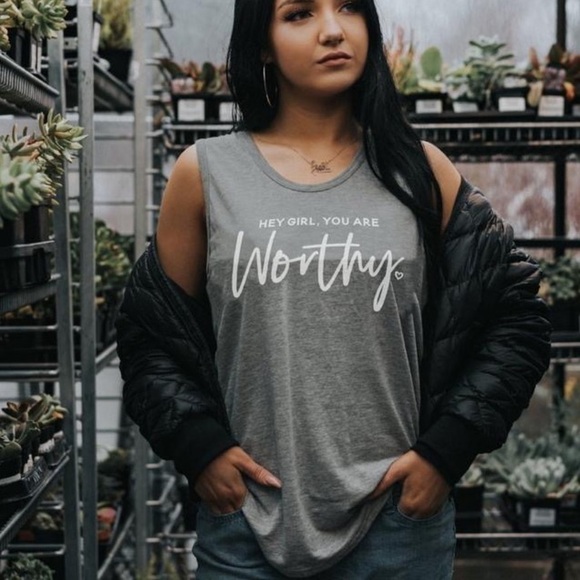 free REIGN Worthy Tank flowy jersey tank NWT - Picture 3 of 6